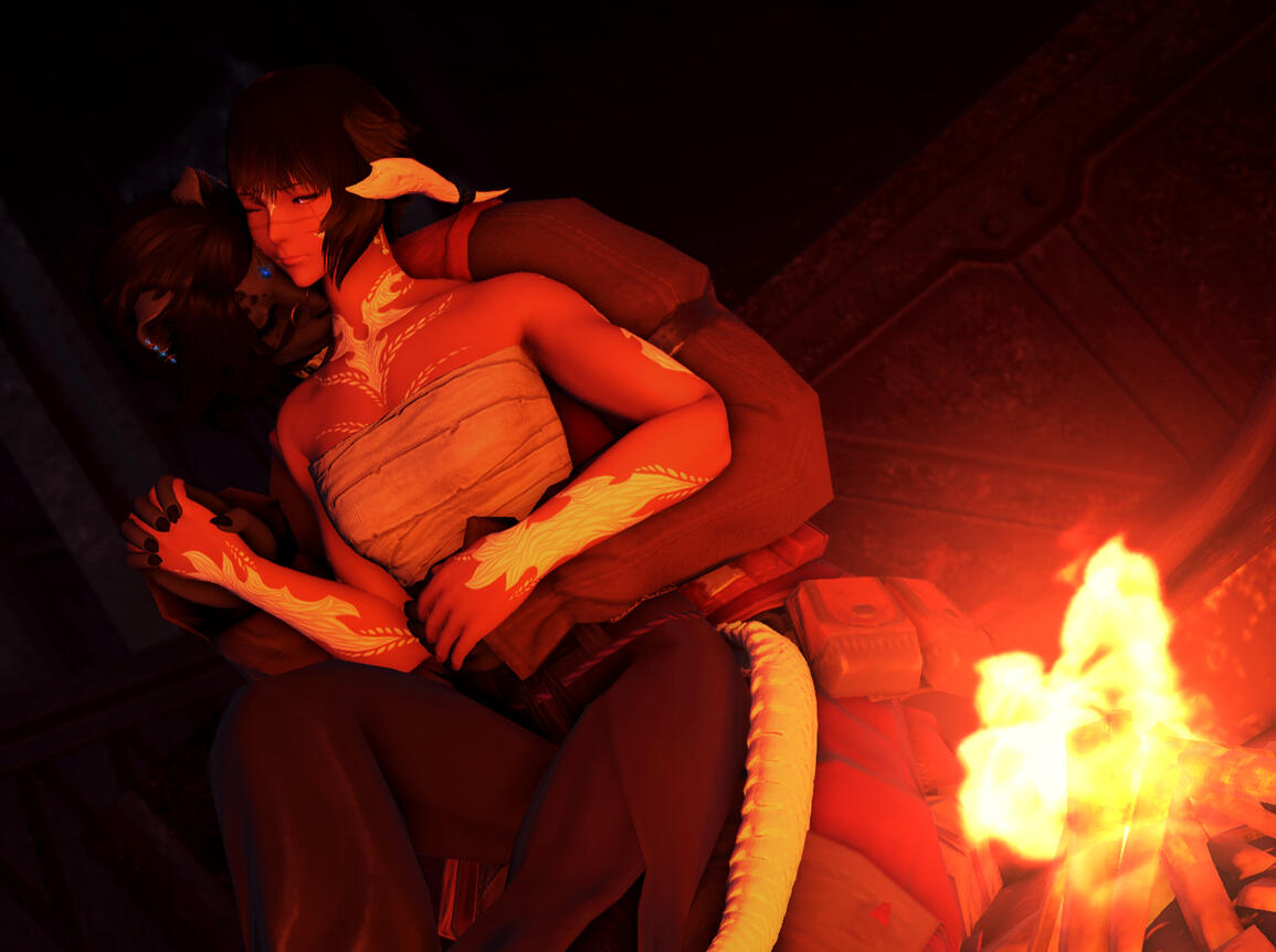 "You... really are insistent..."